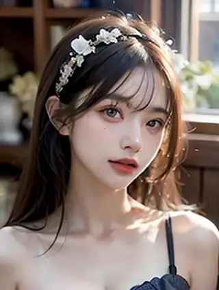 复古家具与绿色植物：自然与工业的交响曲