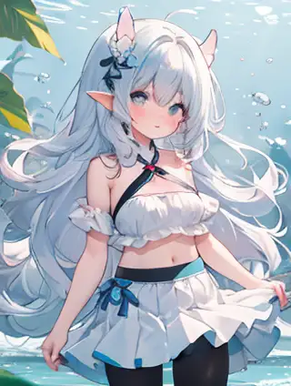 冲洗与原木：自然之美的交融与碰撞